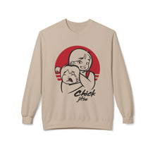 Load image into Gallery viewer, Chickjitsu Fleece Crewneck Sweatshirt