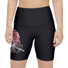 Load image into Gallery viewer, Women's Workout Shorts Flowers