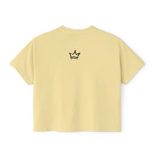 Load image into Gallery viewer, Sunflower Butterfly Women's Boxy Tee