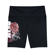 Load image into Gallery viewer, Women's Workout Shorts Flowers