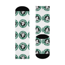 Load image into Gallery viewer, Chickjitsu and Cofffee Socks