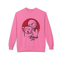 Load image into Gallery viewer, Chickjitsu Fleece Crewneck Sweatshirt