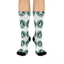 Load image into Gallery viewer, Chickjitsu and Cofffee Socks