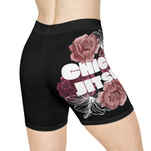 Load image into Gallery viewer, Flower Design Women's Biker Shorts