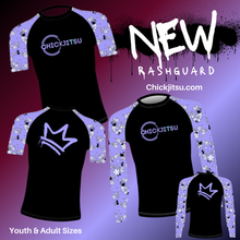 Load image into Gallery viewer, Kitty Meow Meow Rashguard Designed by Dani