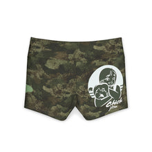 Load image into Gallery viewer, Camo Chickjitsu Polyester Shorts