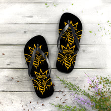 Load image into Gallery viewer, Chickjitsu Bee Flip Flops