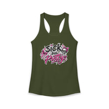 Load image into Gallery viewer, Sick But Pretty Racerback Tank