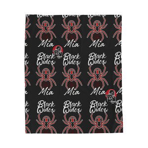 Black Widow Plush Blanket