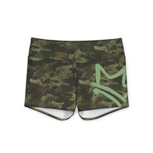 Load image into Gallery viewer, Camo Chickjitsu Polyester Shorts