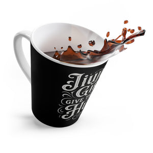 Chickjitsu hugs Latte Mug 12oz
