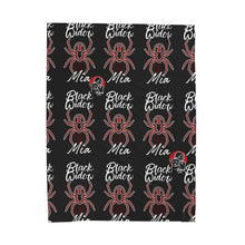 Load image into Gallery viewer, Black Widow Plush Blanket