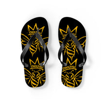 Load image into Gallery viewer, Chickjitsu Bee Flip Flops