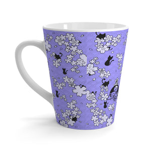 Kitty Meow Meow Design by Dani Latte Mug 12oz