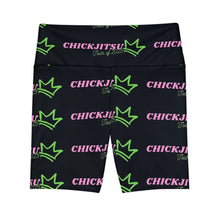 Load image into Gallery viewer, Chickjitsu Tour Workout Shorts