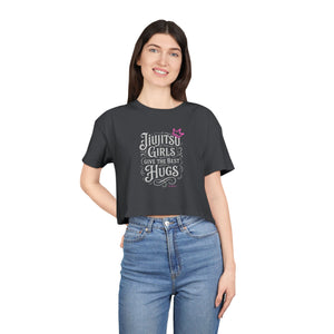 Jiujitsu Girl Hugs Crop