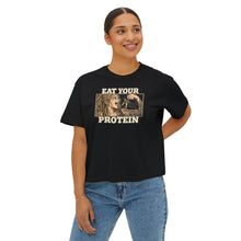Load image into Gallery viewer, Eat Your Protein Crop Top