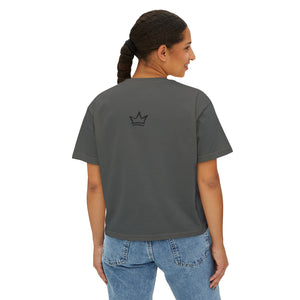 Sunflower Butterfly Women's Boxy Tee
