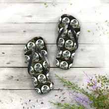 Load image into Gallery viewer, Camo Chickjitsu Beach Sandals