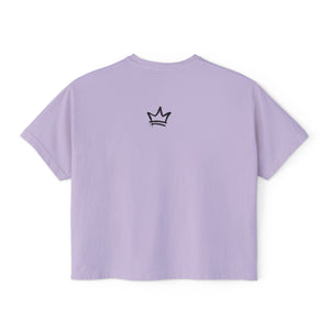 Sunflower Butterfly Women's Boxy Tee