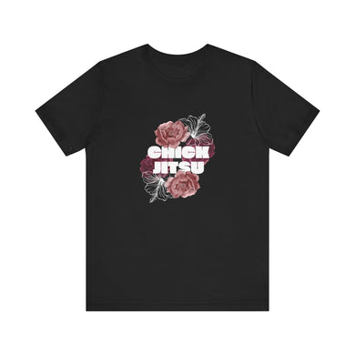Flower Chickjitsu Unisex Short Sleeve Tee