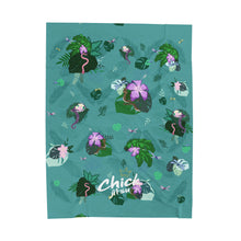 Load image into Gallery viewer, Snake Chickjitsu Plush Blanket