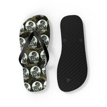 Load image into Gallery viewer, Camo Chickjitsu Beach Sandals