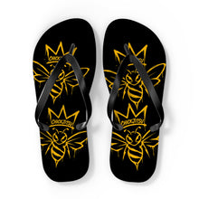 Load image into Gallery viewer, Chickjitsu Bee Flip Flops