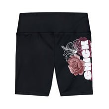 Load image into Gallery viewer, Women&#39;s Workout Shorts Flowers