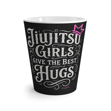 Chickjitsu hugs Latte Mug 12oz