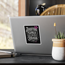 Load image into Gallery viewer, Chickjitsu hugs Vinyl Decals