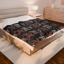 Load image into Gallery viewer, Black Widow Plush Blanket