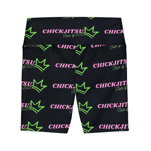 Chickjitsu Tour Workout Shorts