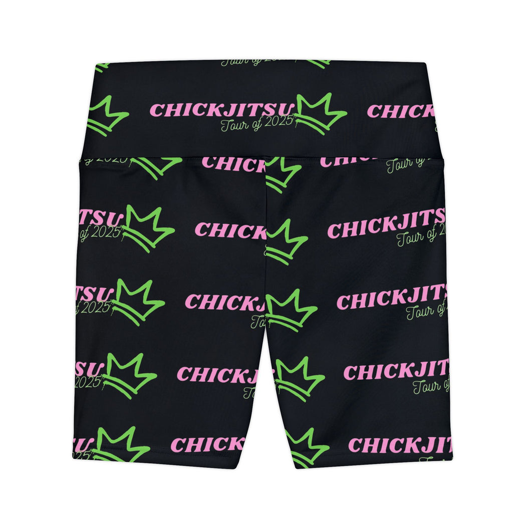 Chickjitsu Tour Workout Shorts