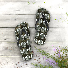 Load image into Gallery viewer, Camo Chickjitsu Beach Sandals
