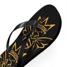 Load image into Gallery viewer, Chickjitsu Bee Flip Flops