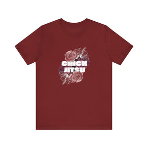 Flower Chickjitsu Unisex Short Sleeve Tee