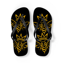 Load image into Gallery viewer, Chickjitsu Bee Flip Flops