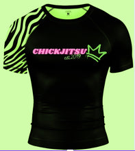 Load image into Gallery viewer, Zebra Print Rashguard