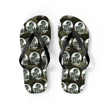 Load image into Gallery viewer, Camo Chickjitsu Beach Sandals