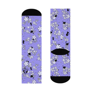 Kitty Meow Meow Socks Design by Dani