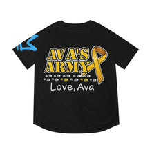 Load image into Gallery viewer, Ava’s Army Baseball Jersey