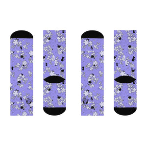 Kitty Meow Meow Socks Design by Dani