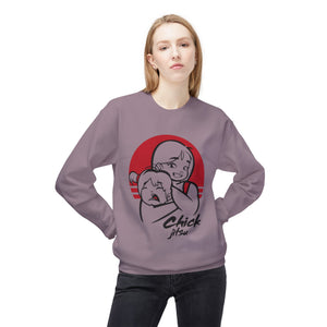 Chickjitsu Fleece Crewneck Sweatshirt