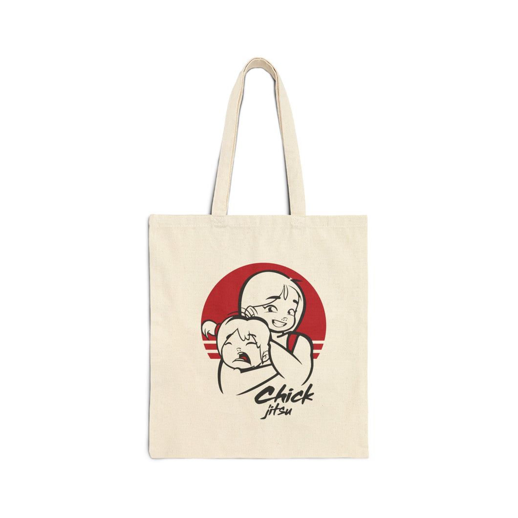 Chickjitsu Canvas Tote Bag