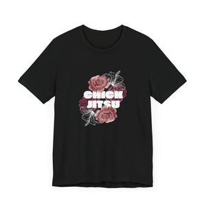 Flower Chickjitsu Unisex Short Sleeve Tee