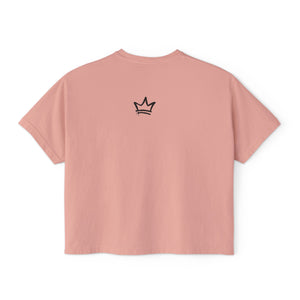 Sunflower Butterfly Women's Boxy Tee