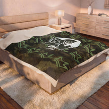 Load image into Gallery viewer, Camo Chickjitsu Plush Blanket