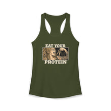 Load image into Gallery viewer, Eat Your Protein Racerback Tank