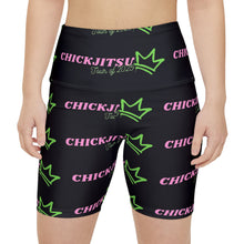 Load image into Gallery viewer, Chickjitsu Tour Workout Shorts